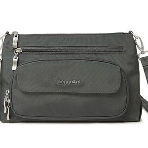 Baggallini Charcoal Crossbody Bag